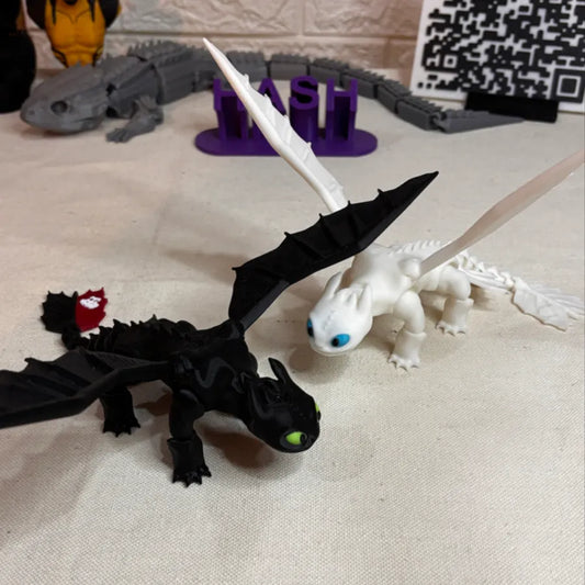 BIG Nightfury & Lightfury