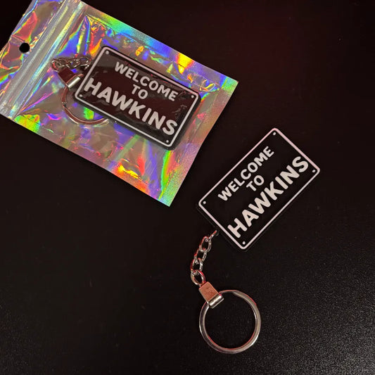 Hawkins keychain